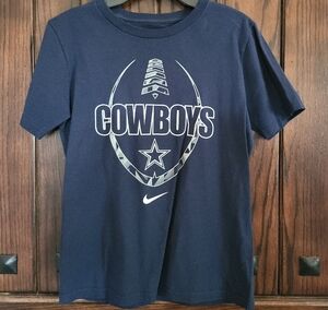 Nike Kids Navy Blue Cowboys Graphic Tee